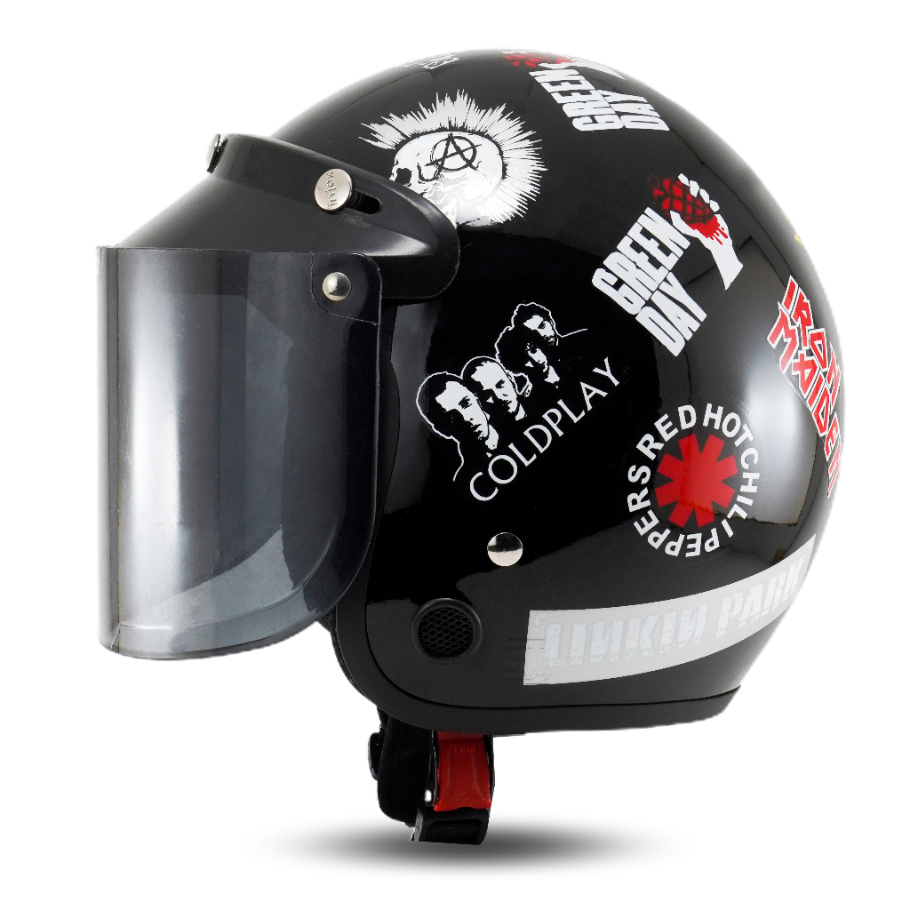 R-SIX Helm Bogo Dewasa SNI Motif Kekinian