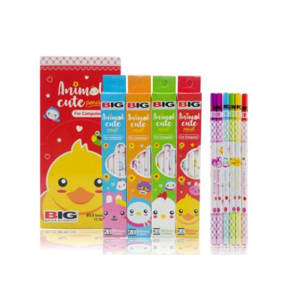 

12pcs Pensil Animal Tulis Tebal 2B Hewan Imut Lucu Pet Perlengkapan SD TK Anak Gambar Tanpa Merk Kereng Cewek Cowok Kids School Peralatan Tulis Stationery Kertas Sekolah Menulis Selusin Alat Karakter Laki Perempuan Girl Boy Murah Termurah Grosir Prakarya