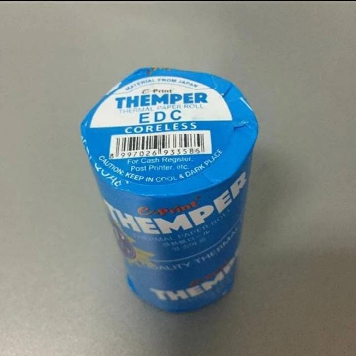 

Thermal Paper THEMPER EDC Coreless - Best Quality