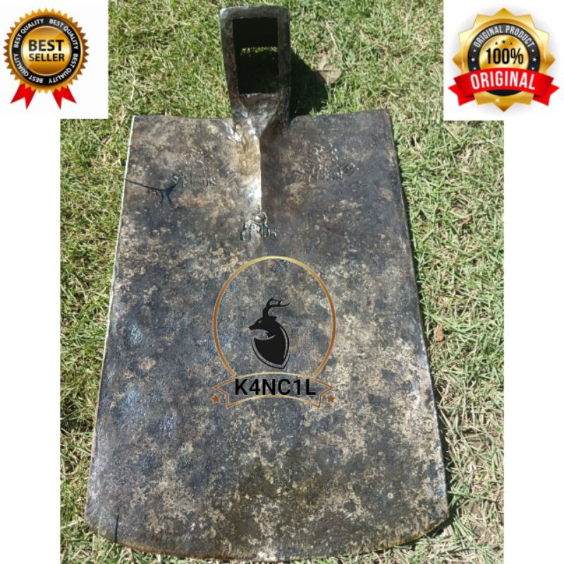 cangkul Cap Mripat (Jahuri) / pacul wojo isen/pacul / pacul asli baja / ukuran 19 x28 / Cap mata