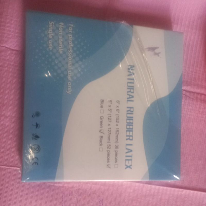 rubber dam sheet satuan /rubber dam sheet latex satuan per pcs