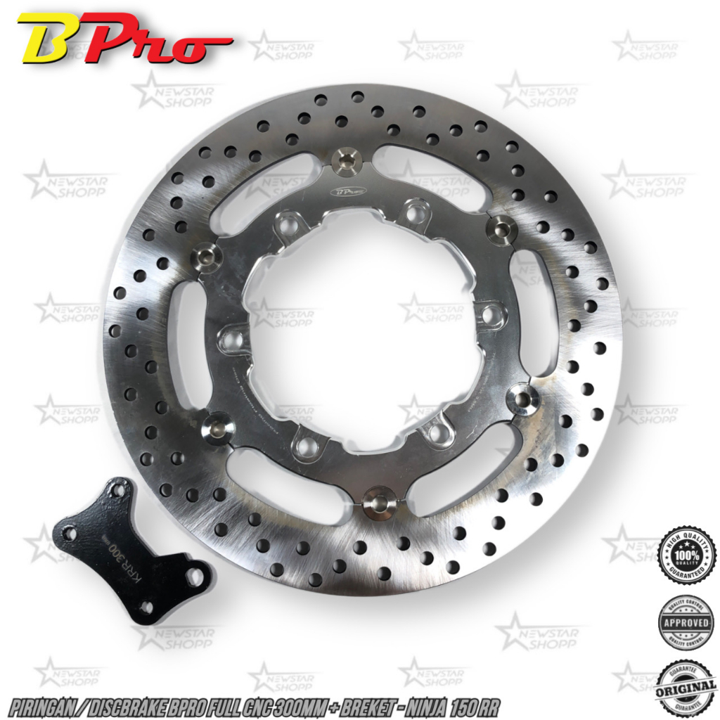 Piringan cakram / Discbrake Disc Floating Bpro Ninja 150 RR KRR ZX thailand CNC 300mm original