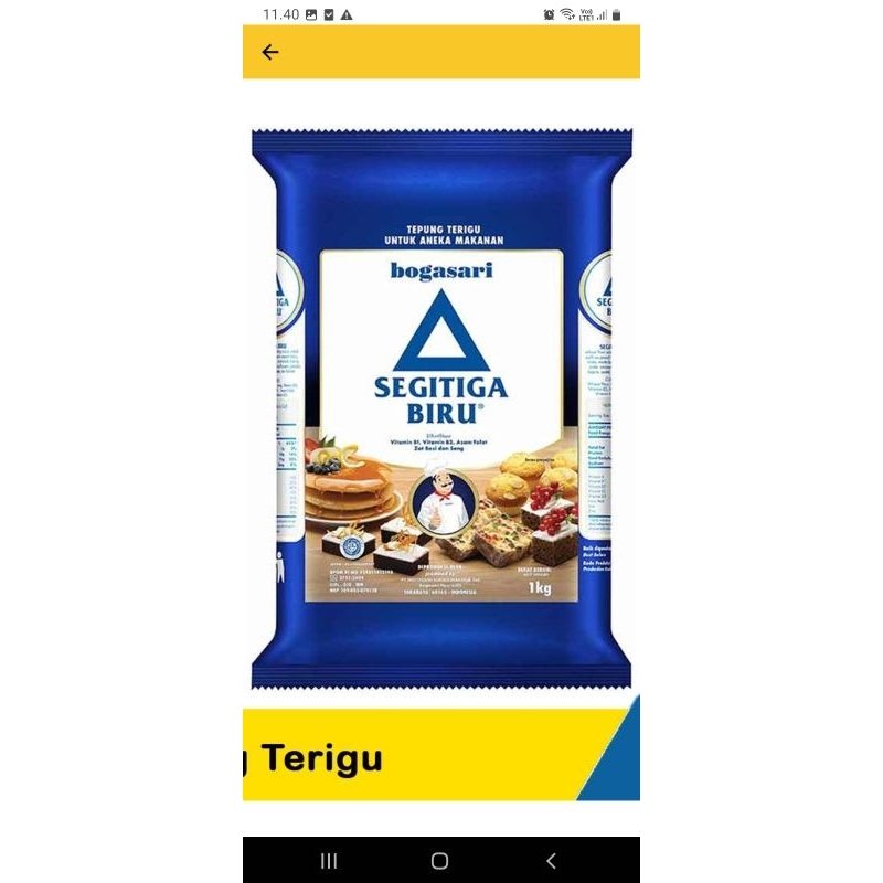 

tepung terigu kemasan 1kg