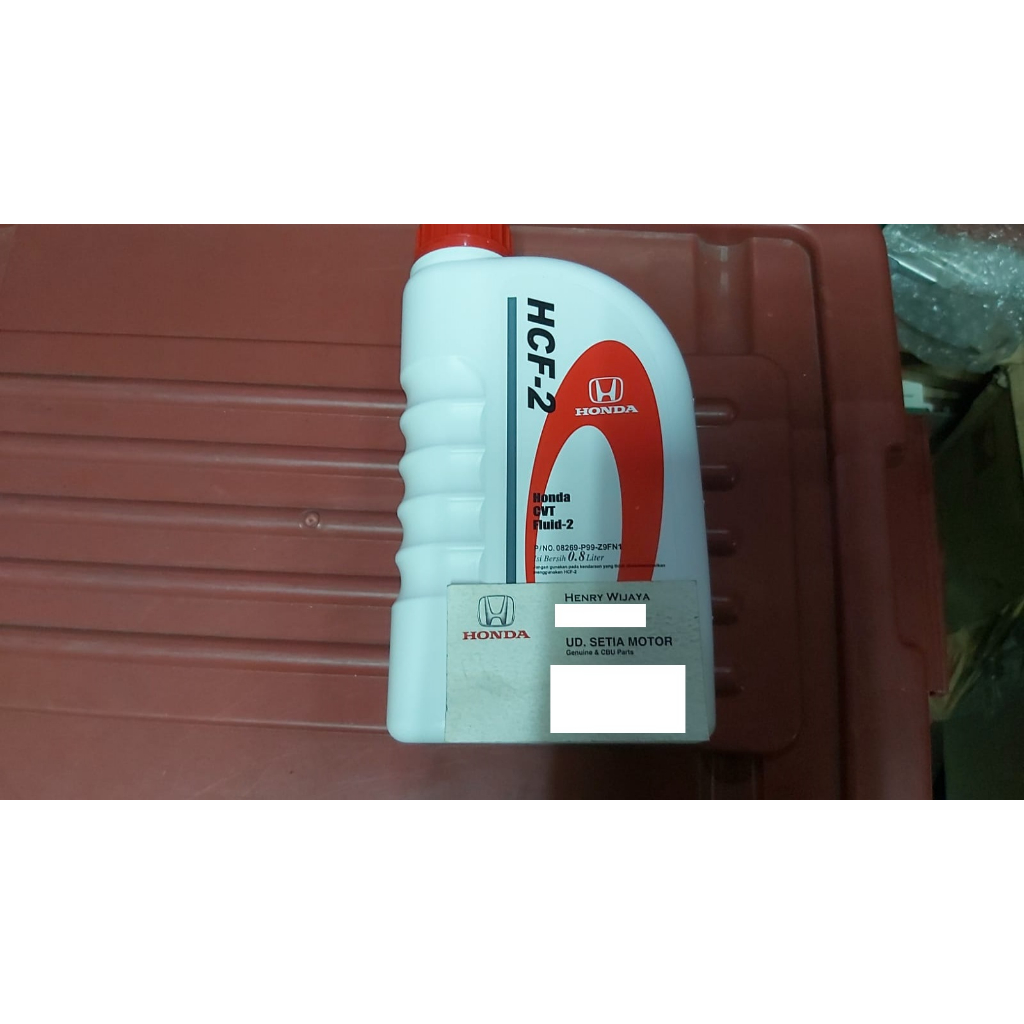 Oli Transmisi Honda Automobile CVT Fluid HCF-2 HCF 2 HCF2 kemasan 0,8L