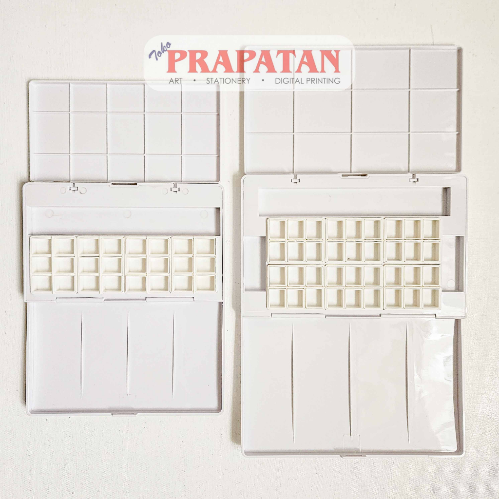 

V-TEC Empty Box For Watercolor NBX | Tempat Kotak Cat Air