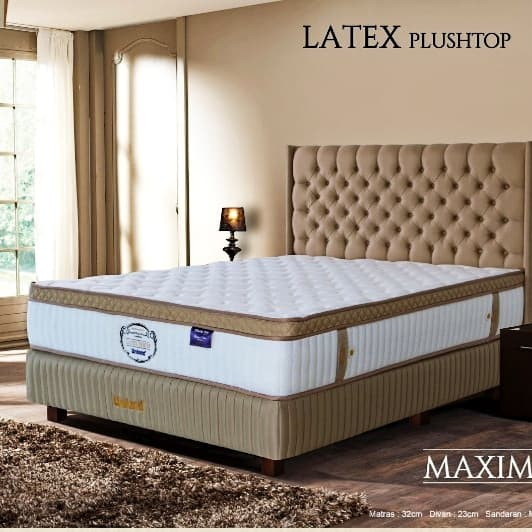 Springbed Uniland Latex Pocket Plushtop Maxima