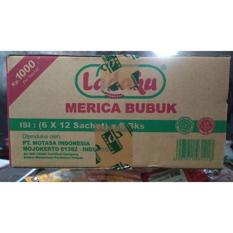 

Ladaku Merica Bubuk 1 Karton