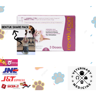 REVOLUTION pink puppy dan kitten[per tube] REPACK