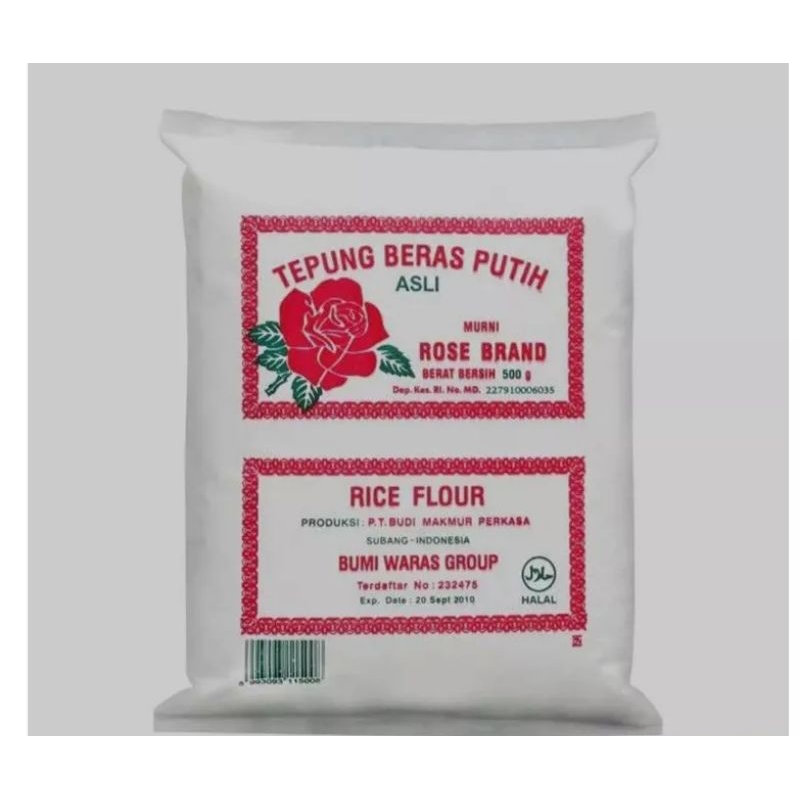

Tepung Beras Rose Brand 500g