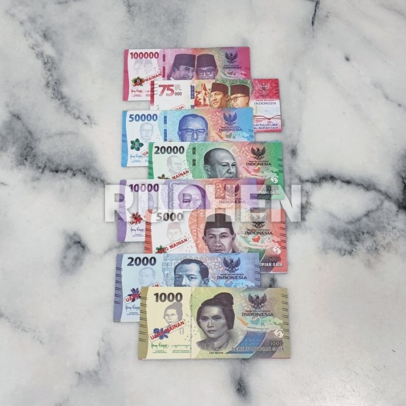 Uang Mainan Duit Monopoli Rupiah Model 2022 Cetakan Bagus