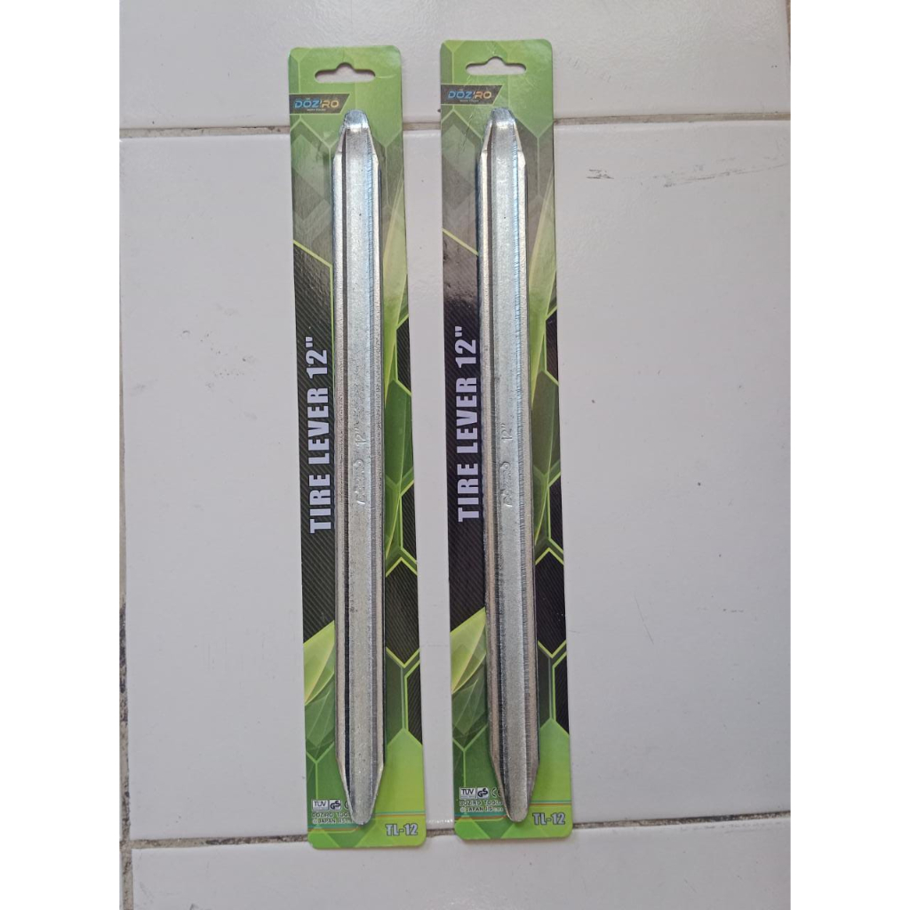 Sendok Ban 12" isi 2pcs Rim Crow Bar Sendok Pencongkel Ban Sendok Ban 12 inch Alat Tambal Ban Congke
