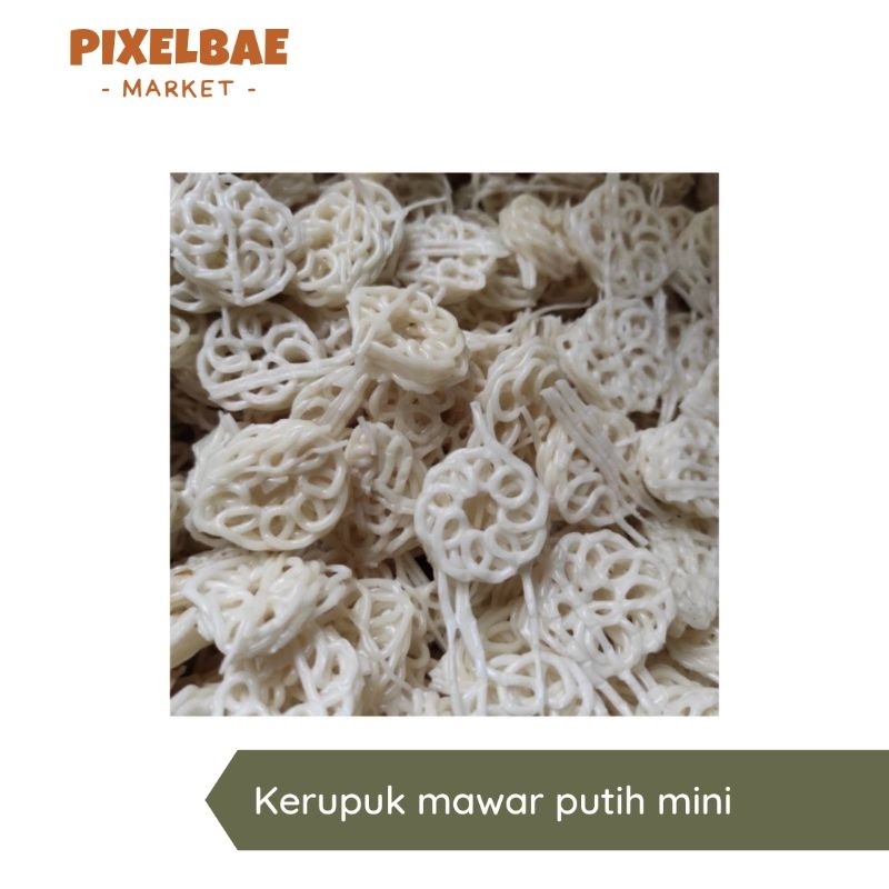 

Kerupuk Mawar Putih Mini Seblak