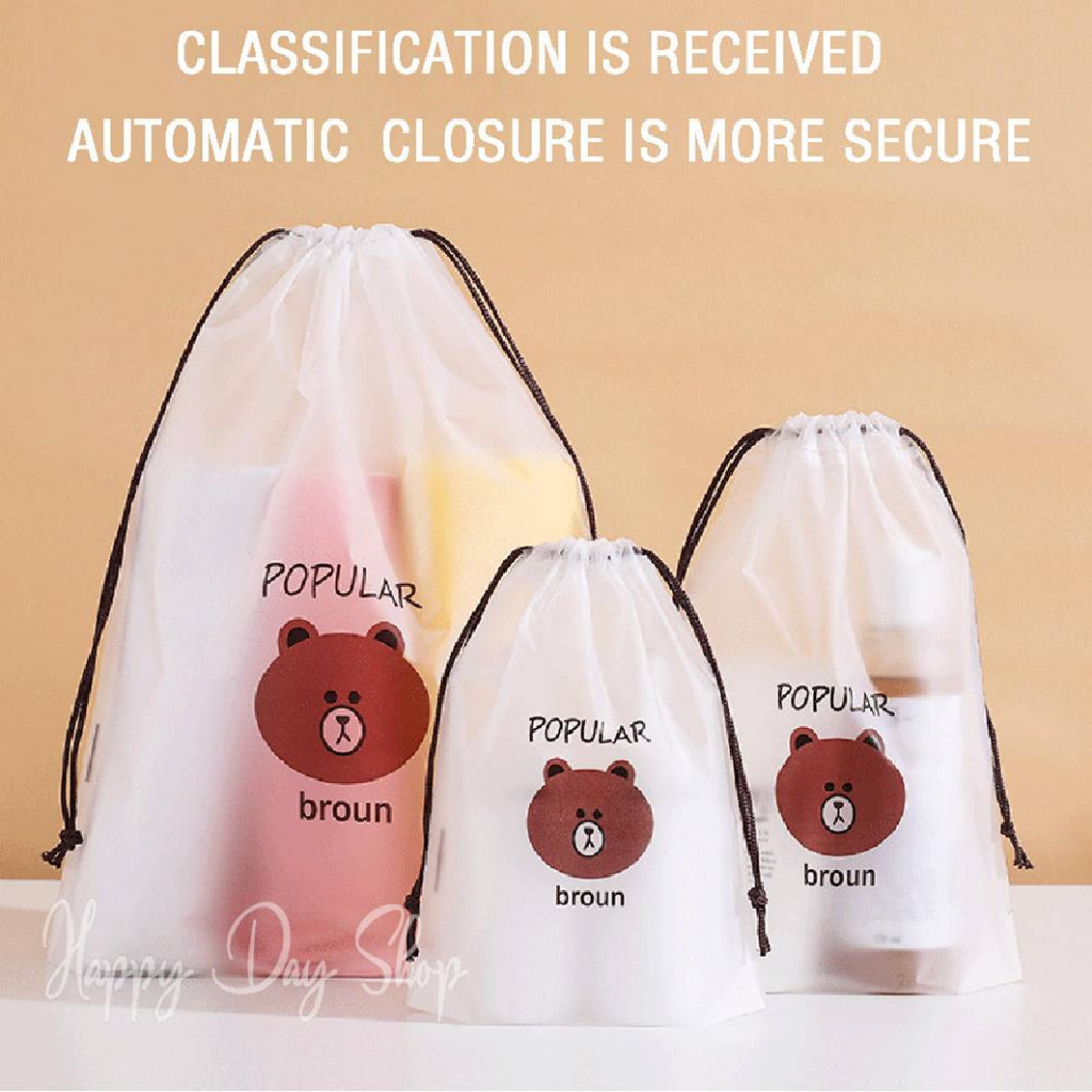 Travel Pouch Organizer Bag Serbaguna / Pouch Serut / Pouch Tas Organizer / Tas Travel