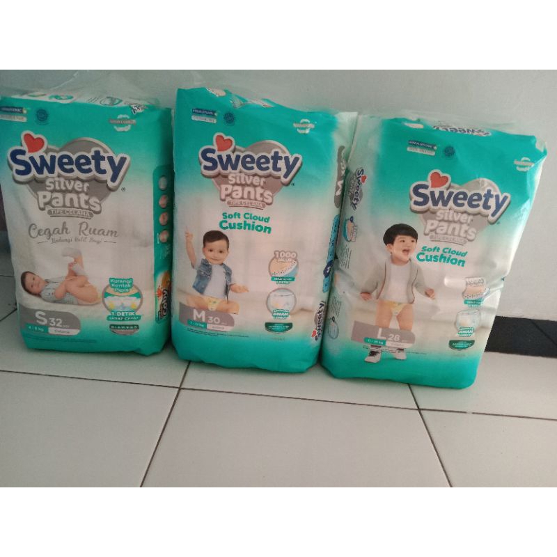 Pampers Sweety Silver pants