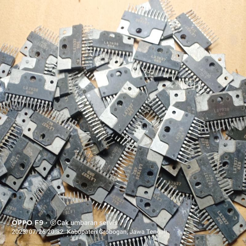 IC VERTIKAL : LA7837 / 7838 CABUTAN ORIGINAL BY PRODUK TV PANASONIC DLL