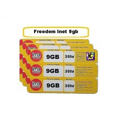 Voucher Indosat Freedom Internet 9GB