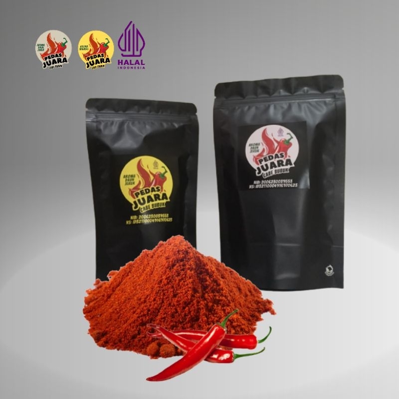 

Cabe bubuk || Pedas juara. Berat 500gram 1/5kg. (gratis ongkir)