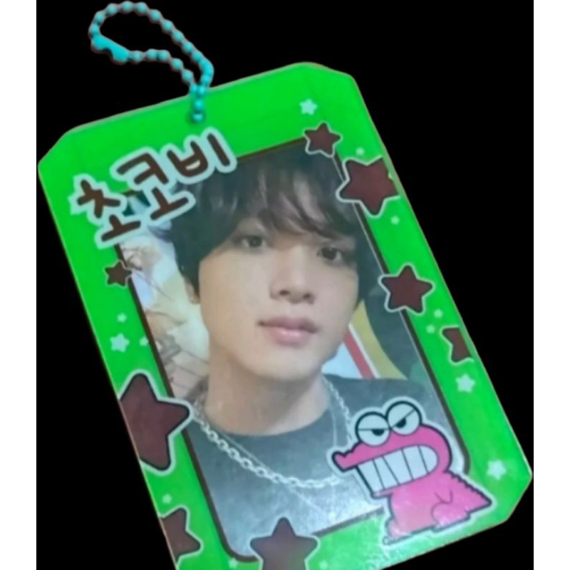 akrilik photocard holder chocobi haechan