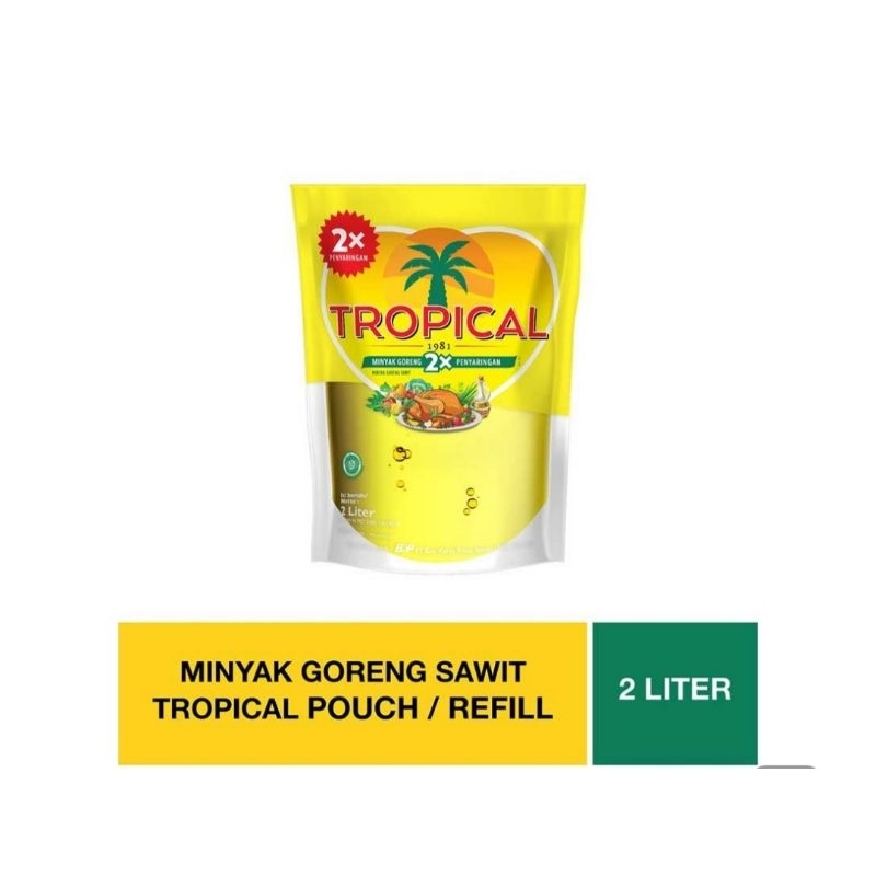 

Minyak Goreng refill tropical 2L