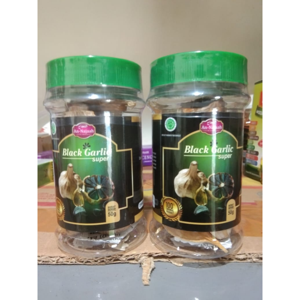 Black Garlic 50gr - Black Garlic Obat Jantung - Black Garlic Obat Kolesterol