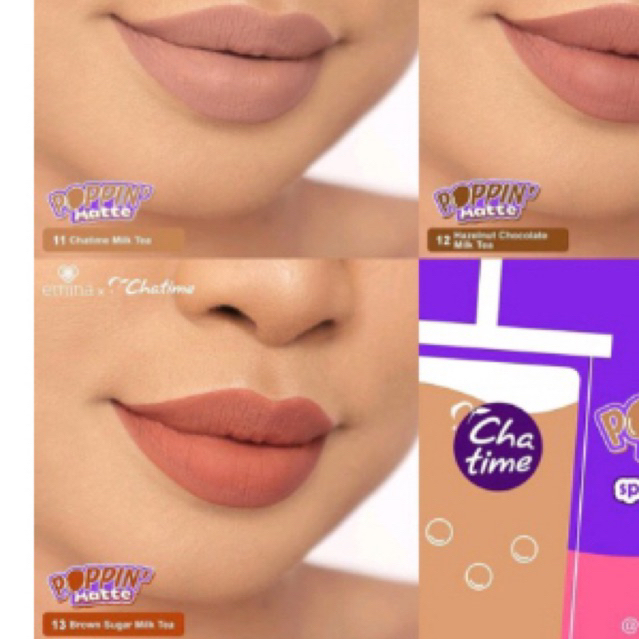 Emina Poppinmatte X chatime