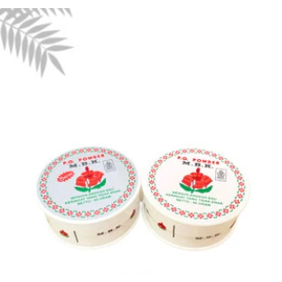 BEDAK MBK POT POWDER DEODORANT | SILVER & PUTIH | TIN POT 60 GRAM | ORIGINAL