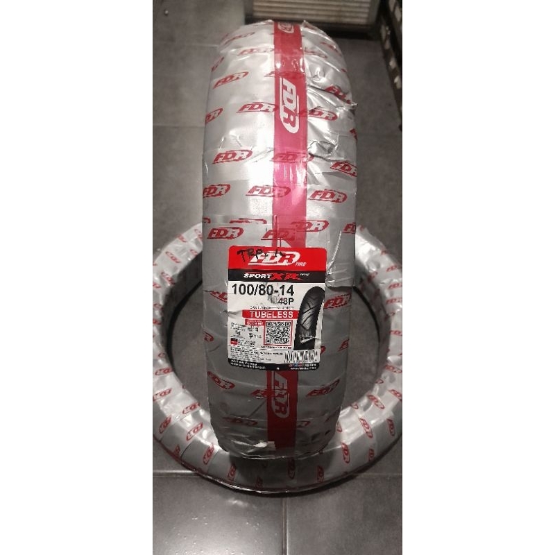 FDR SPORT XR EVO 100/80-14 TUBELESS