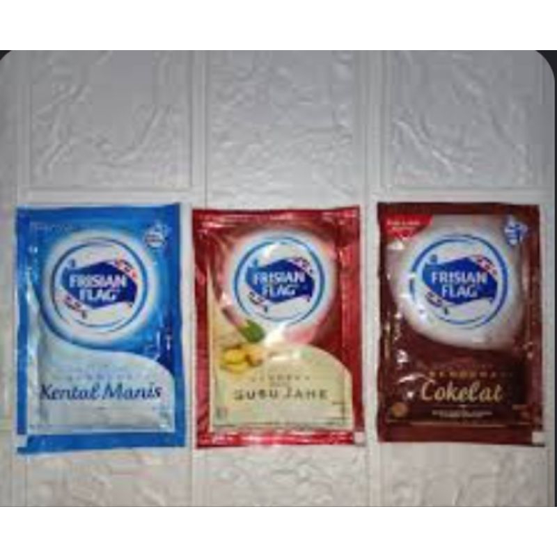 

Susu renceng bendera coklat,putih dan jahe