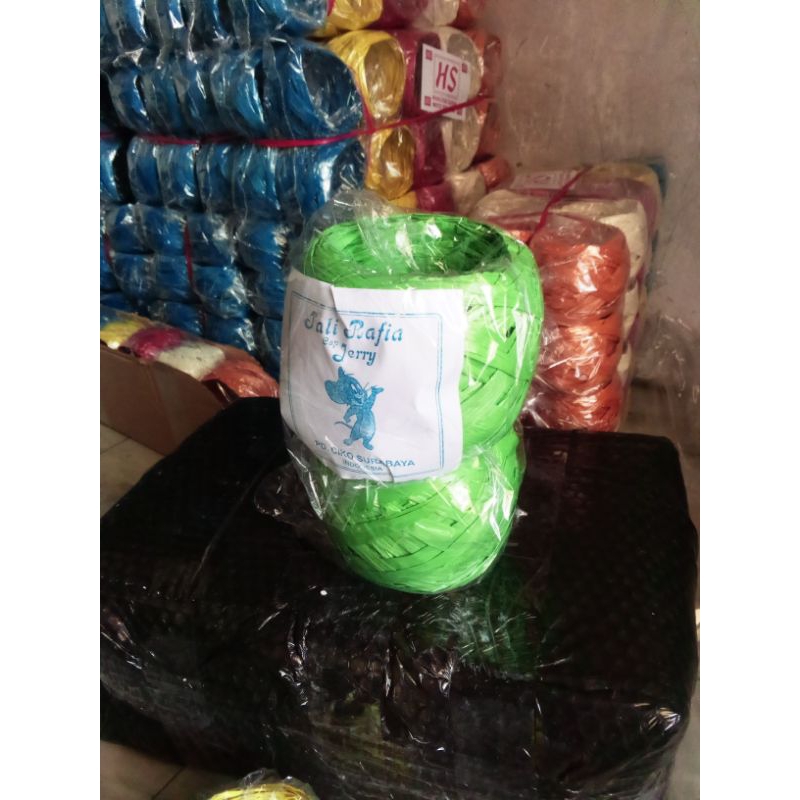 

tali rafia hijau