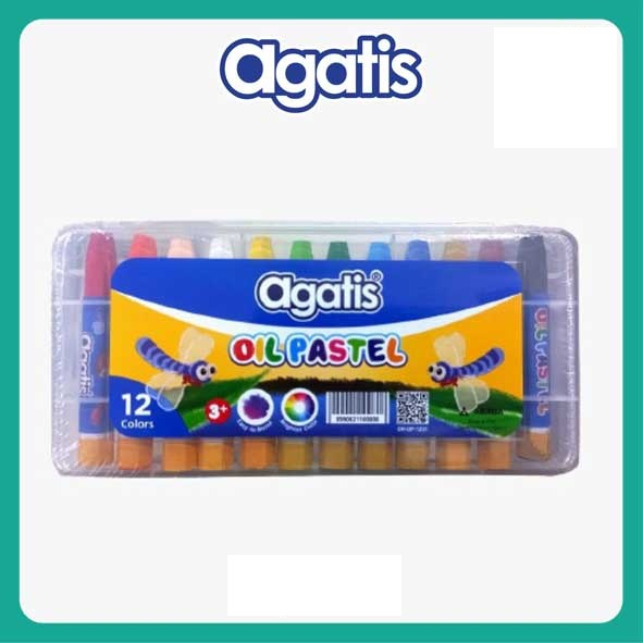 

Crayon Agatis Eco isi 12 Warna - Krayon Agatis Eco Oil Pastel