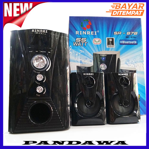 Speaker Rinrei SR-878 J Speaker Multimedia Bluetooth  Bass Audio