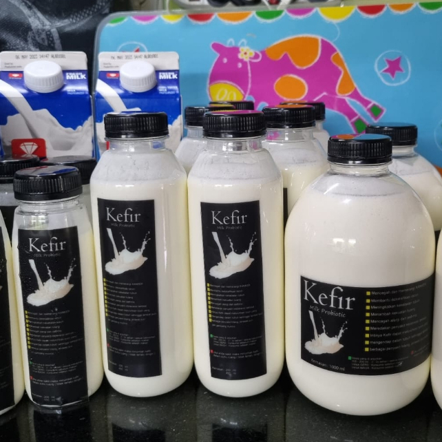 

Susu Kefir Sapi Homemade Higenis