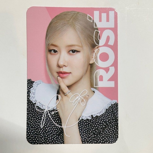 Kartu Photocard PC Rose Blackpink Oreo