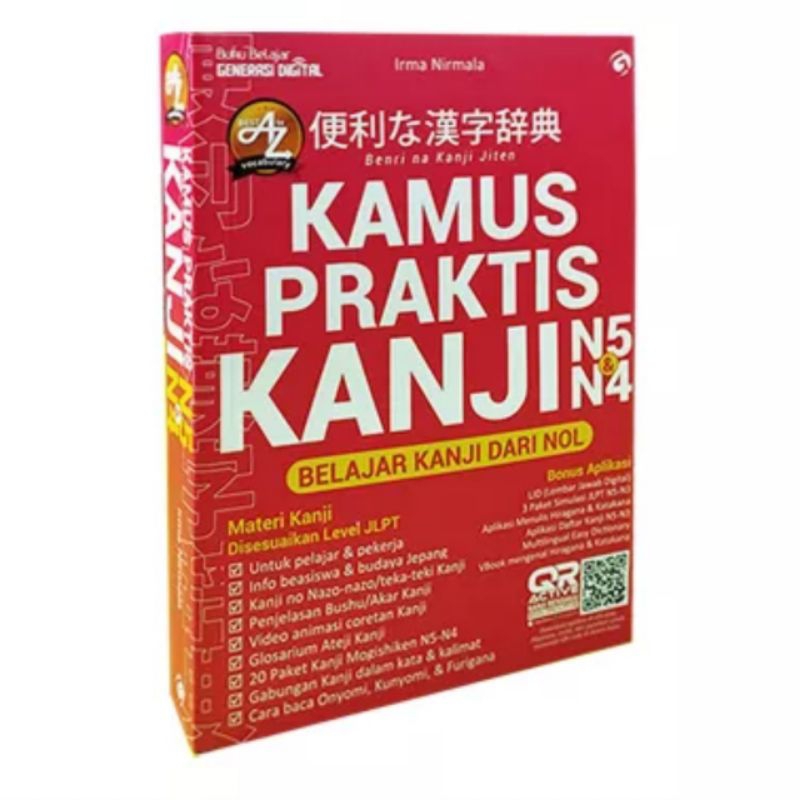 Buku Kamus Praktis Kanji N5-N4