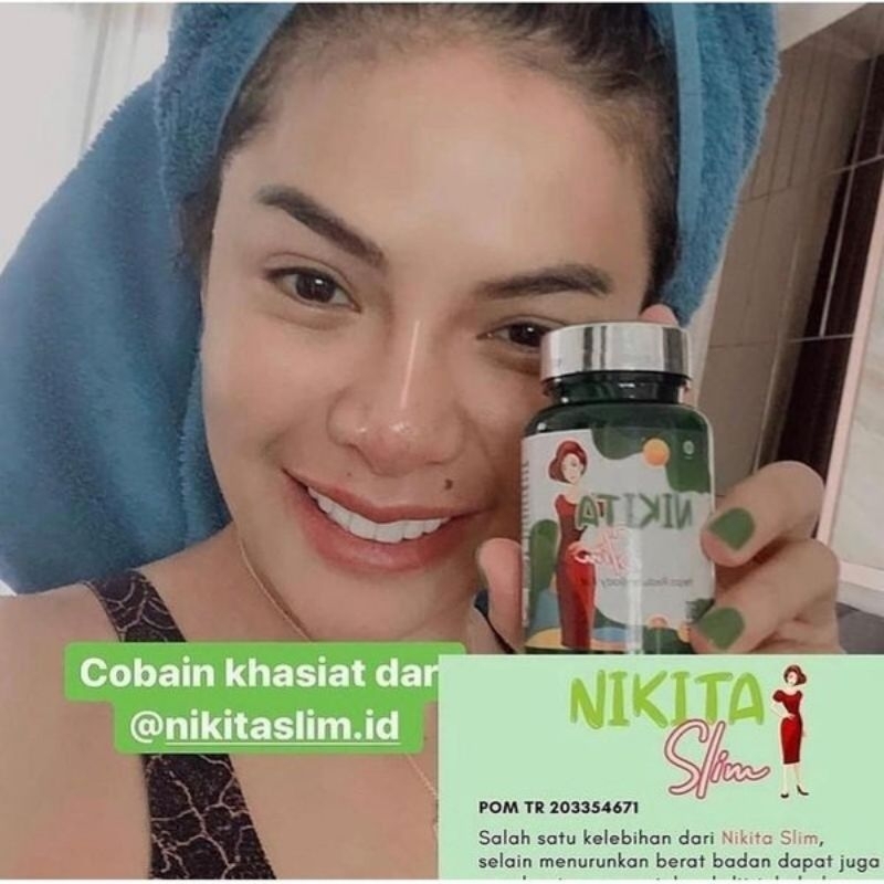 Nikita Slim & Nikita Slim Strong - By Nikita Mirzani Asli Obat Diet Pelangsing Badan Alami