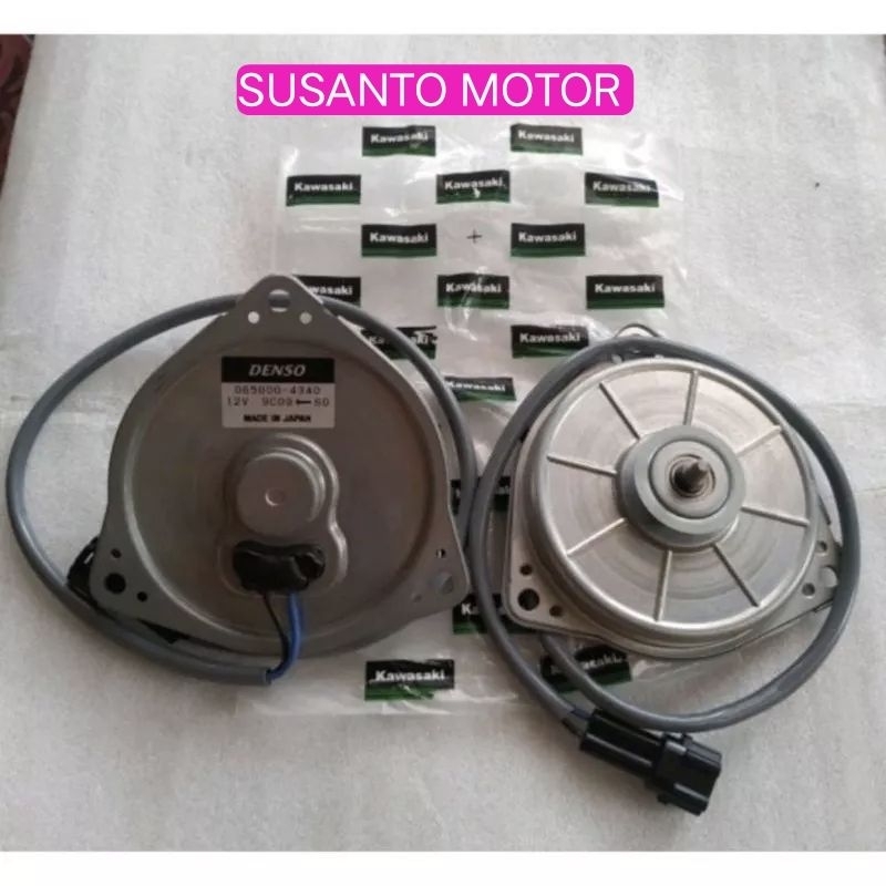 DINAMO KIPAS RADIATOR NINJA ER6N ER6F ER6F NINJA 250 ORIGINAL DENSO KAWASAKI