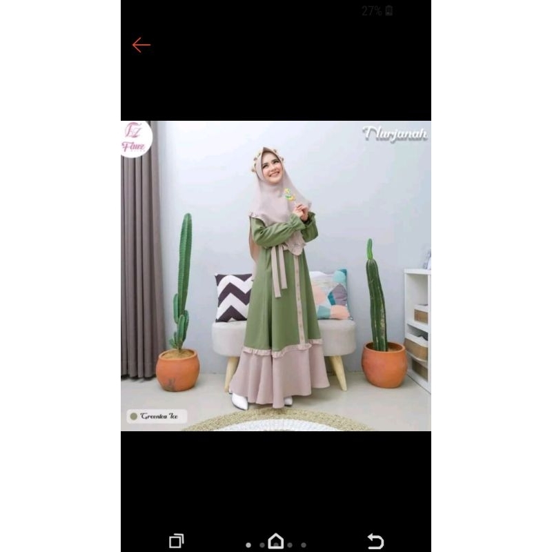PRELOVED GAMIS ONLY (NURJANAH BY FAUZ HIJAB)