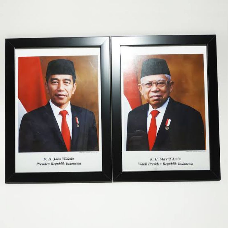 

Foto Presiden + Wapres Frame 10R