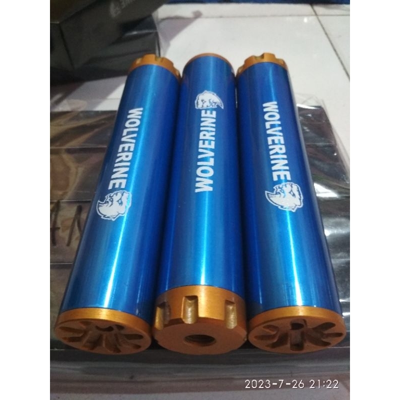 Peredam Anodesi Wolverine Od 38 pjg 18cm Senyap sekali