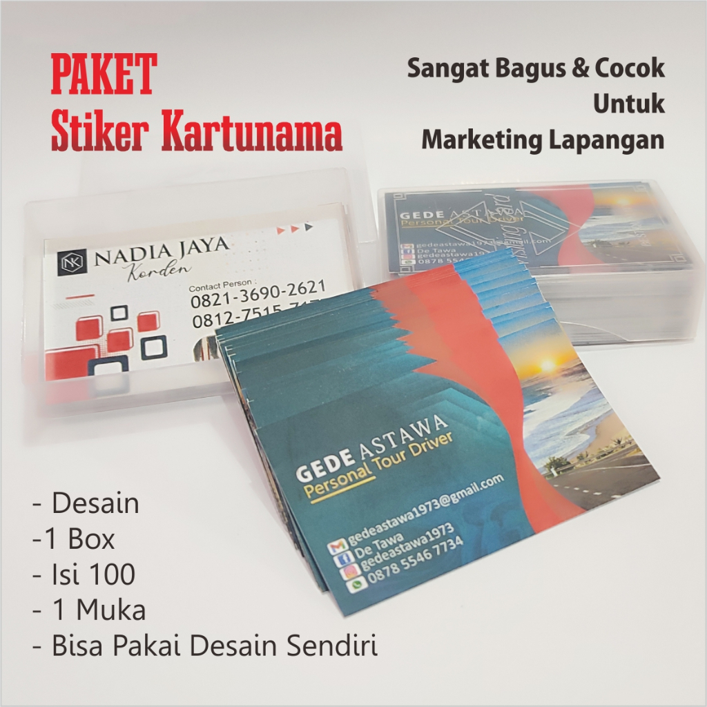 

Stiker Kartunama Marketing