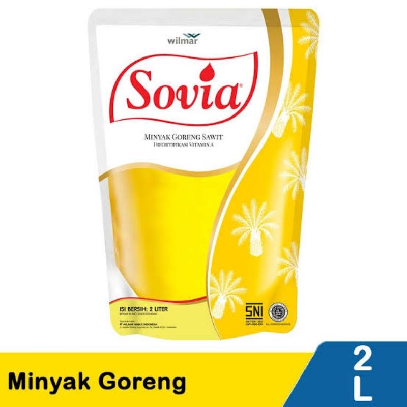 

Minyak goreng Sovia 2 Liter