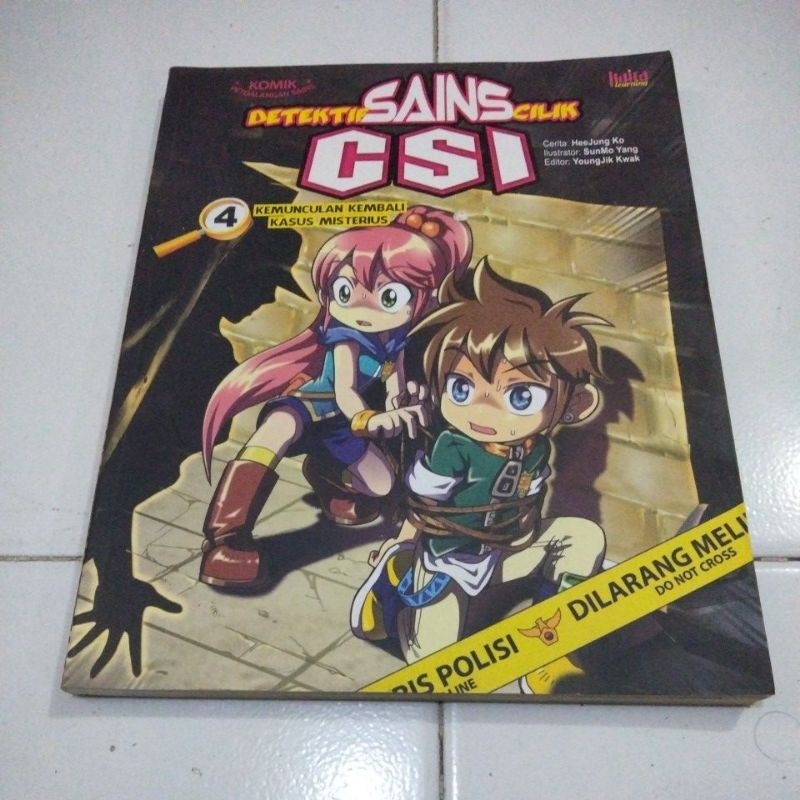 Komik Detektif Sains Cilik CSI