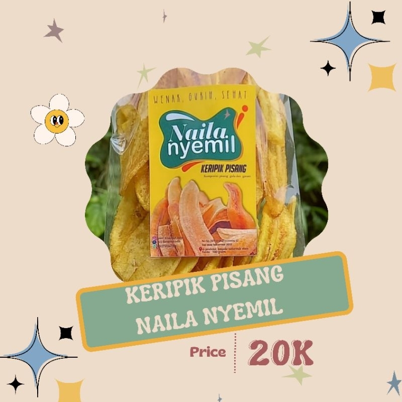

Keripik Pisang Naila Nyemil