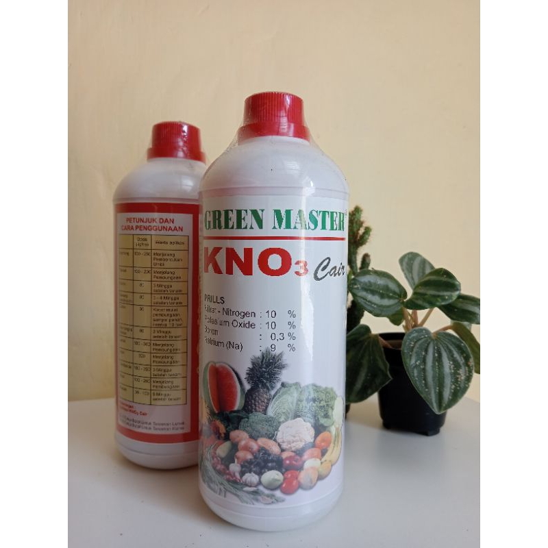 KNO3 CAIR MERAH 1 LITER / PUPUK CAIR