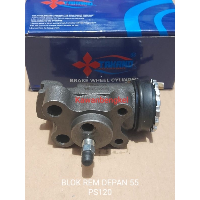Blok Rem Depan PS120 Kanan Kiri Berkualitas