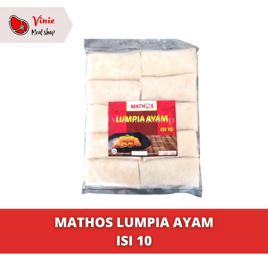 

Mathos Lumpia Ayam isi 10