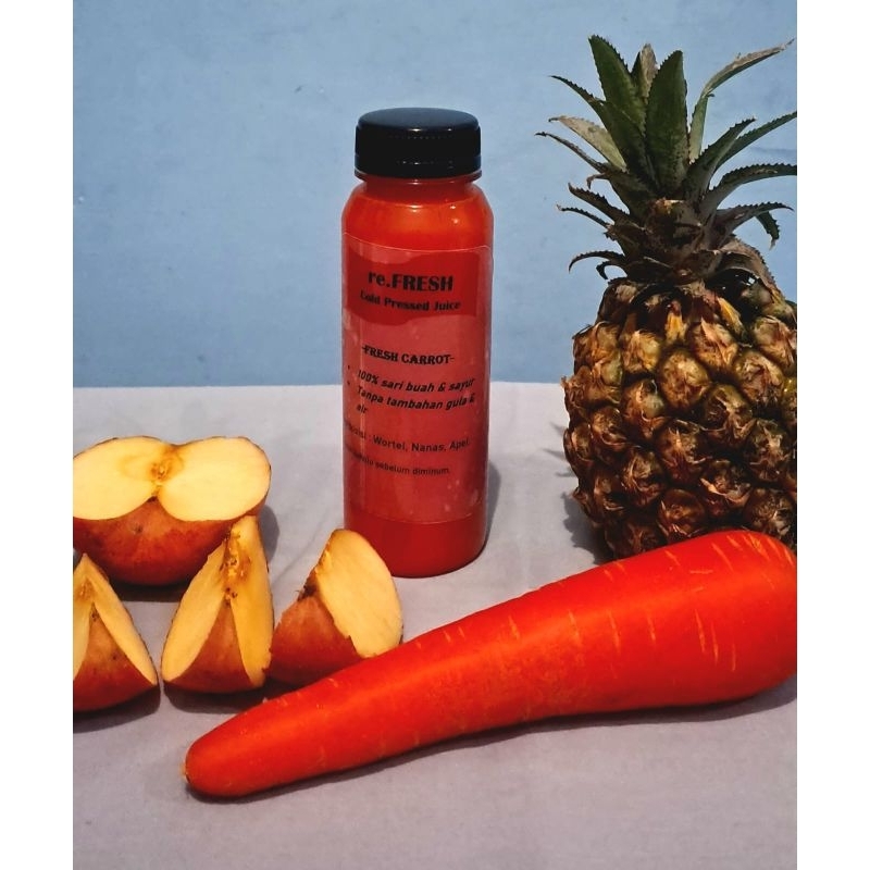 

re.FRESH Cold Pressed Juice ~ Fresh Carrot