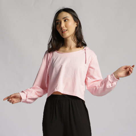 Avenue Pullover Hoodie - Hoodie Crop Top Korea - Hoodie Sport (SKU 23959)