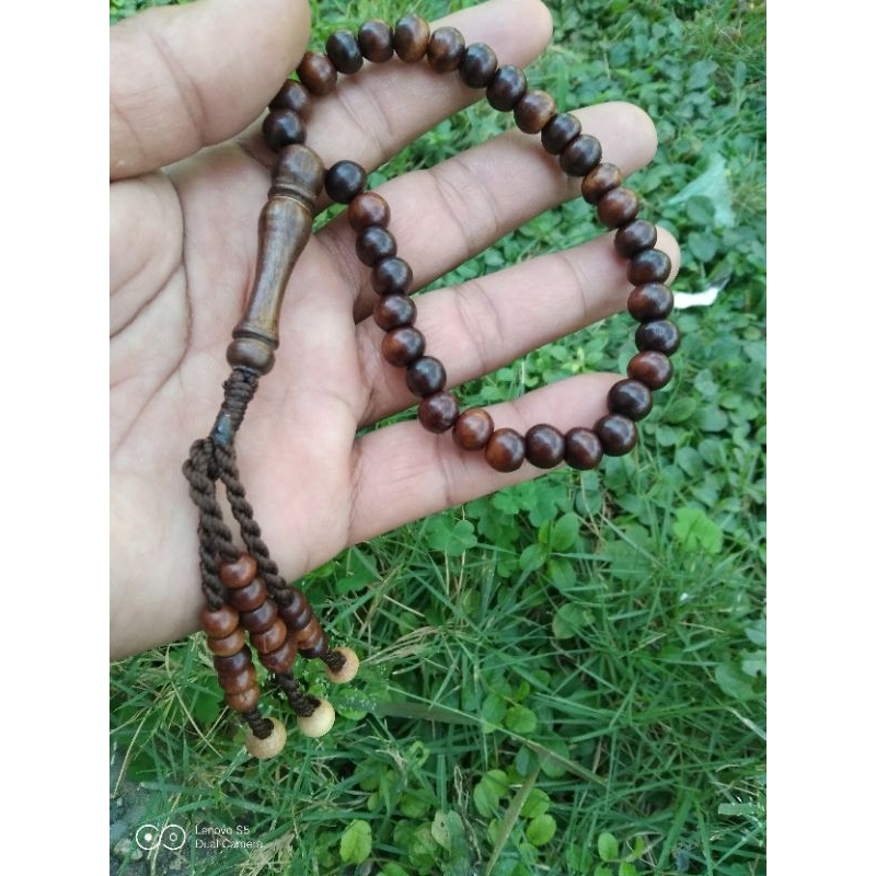 tasbih kayu stigi 33 butir 3 rumbai tasbih cantik tasbih thoriqoh tasbih sholawatan tasbih haji