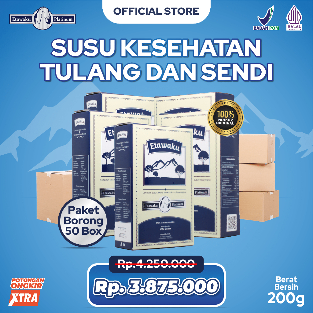 Etawaku Susu Etawa Atasi Asma Official 50 Box